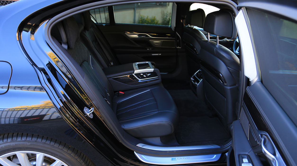 Limousine BMW Série 7L intérieur