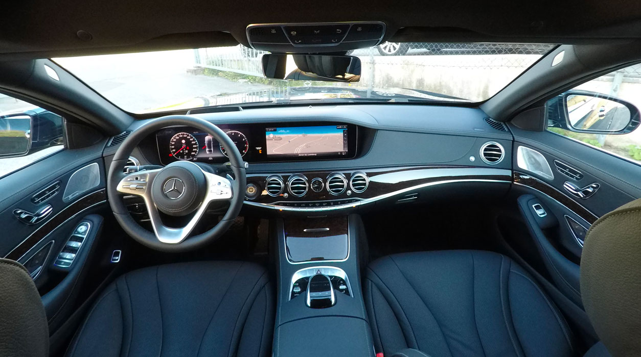 Limousine Mercedes Classe S 500 interior