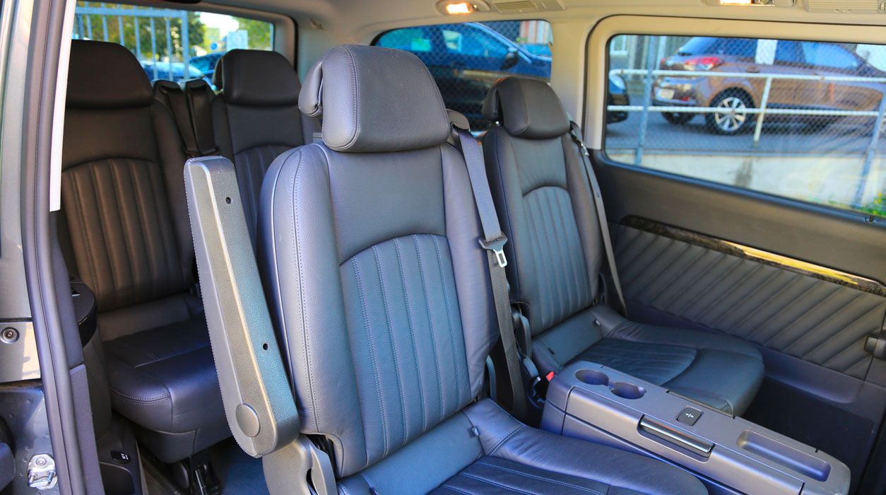 Limousine Mercedes Viano Limo intérieur