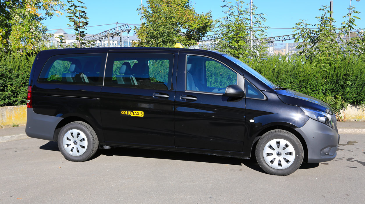 Taxi Mercedes Vito extérieur