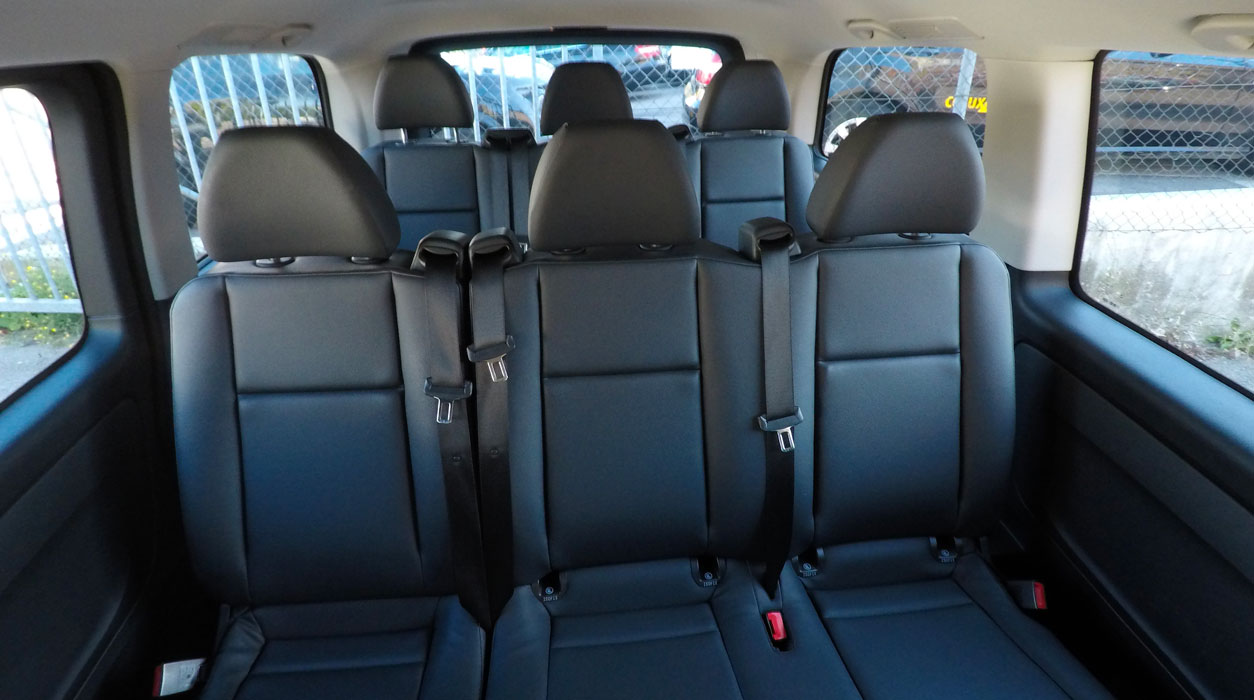 Taxi Mercedes Vito interior