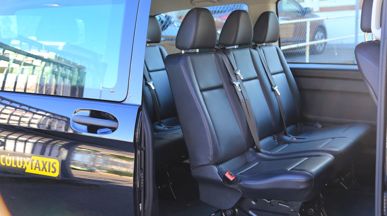 Taxi Mercedes Vito interior